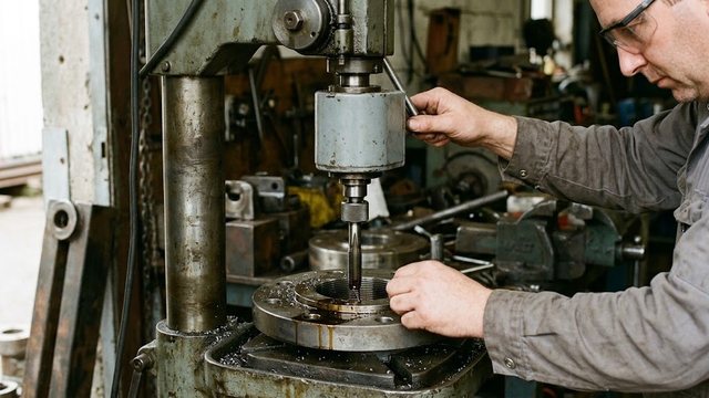 Нарезание резьбы метчиком: диаметр отверстия, глухое отверстие, смазка