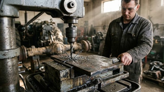 Каленая сталь под сверлом: способ по твердости и станку