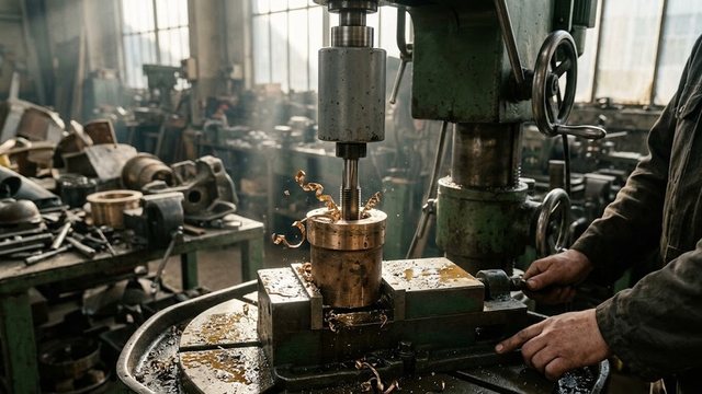 Резьба метчиком на сверлильном станке: муфта, реверс и обороты