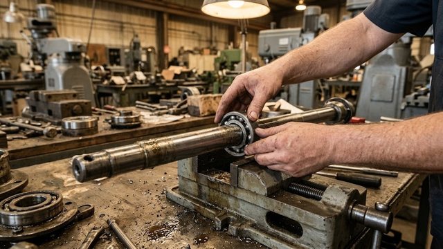 Подшипник шпинделя: нагрузки, износ и замена в сверлильном станке