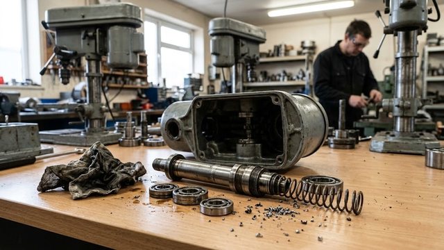 Неисправности сверлильного станка: диагностика, смазка и обслуживание